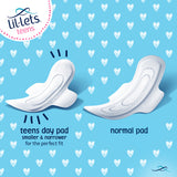 Lil-Lets Teens Day Pads with Wings- Mega pack x 70