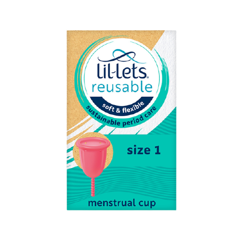 Lil-Lets Reusable Menstrual Cup - Size 1 - For those under 30yrs